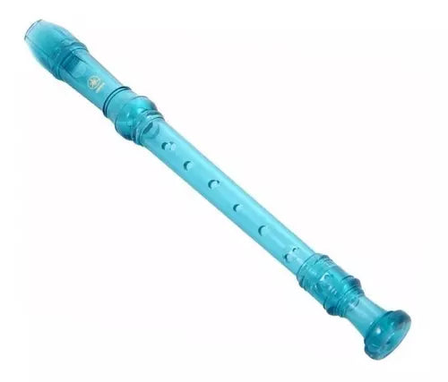 Flauta Doce Soprano Yamaha Colorida Yrs 20b Barroca - Azul