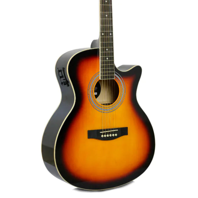 Violão Elétrico Accord AFK 140 Com Afinador Sunburst