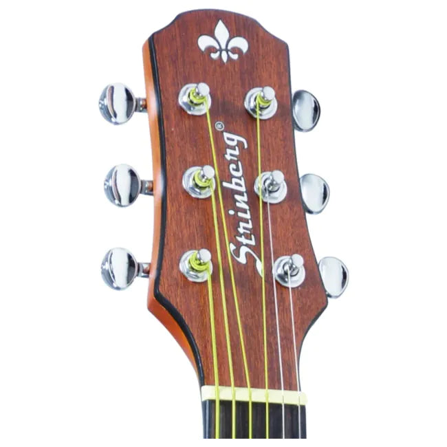 Violao Eletrico Strimberg SM200 Mgs Black Series Artistico Mini - Mahogany Satin