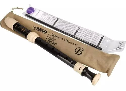 Flauta Doce Soprano Barroca Yamaha Yrs-32b