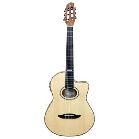 Violao Eletrico Giannini GNF-3 CEQ NS E-A Nylon Cutaway Natural Satin