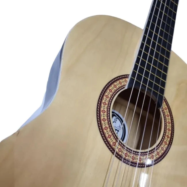 Violão Myth Acustico Nylon MT39N Natural + Dark Brown